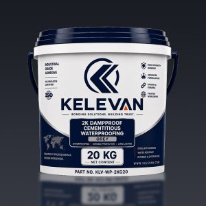 Kelevan 2K Dampproof Cementitious Waterproofing - Grey - 20 kg