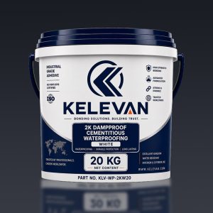 Kelevan 2K Dampproof Cementitious Waterproofing - White - 20 kg