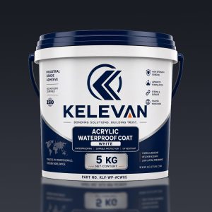 Kelevan Acrylic Waterproof Coat - White - 5 Kg