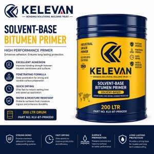 Kelevan Solvent-Base Bitumen Primer - 200 Ltr