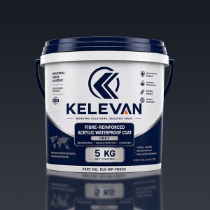 Kelevan Fiber-Added  Acrylic Waterproof Coat - Grey - 5 Kg
