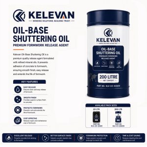 Kelevan Oil-Base Shuttering Oil - 200 Ltr