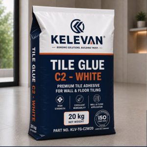 Kelevan Tile Glue - C2 - White - 20 kg