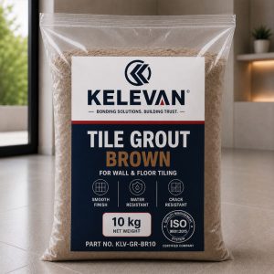 Kelevan Tile Grouts - Brown - 10 kg